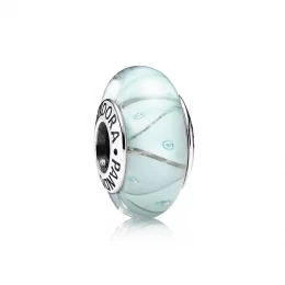 Blue Looking Glass Murano Charm - 790923 - Charmsy | PANDORA