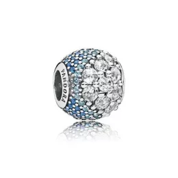 Charms Niebieski czar pavé - PANDORA