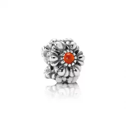 Birthday Blooms, July, Carnelian - Pandora PL