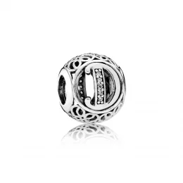 Charms D w stylu vintage - Pandora PL