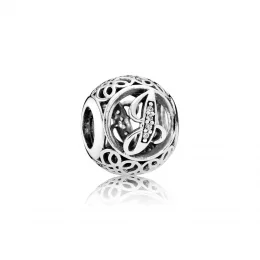 Charms J w stylu vintage - Pandora PL