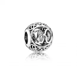 Charms K w stylu vintage - Pandora PL