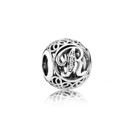 Charms R w stylu vintage - Pandora PL