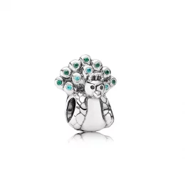 Paw, teal & zielony cz - Pandora PL