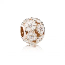 White Primrose Meadow Charm - Pandora PL