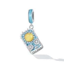 Zawieszka Typu Pandora Tarot - Słońce - SCC2264