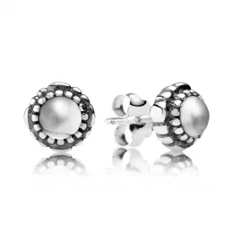 April Birthstone Stud Earrings - Pandora PL