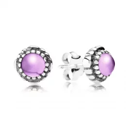 February Birthstone Stud Earrings - Pandora PL