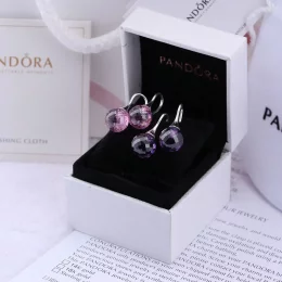 Morning dew, pink cz - Pandora PL