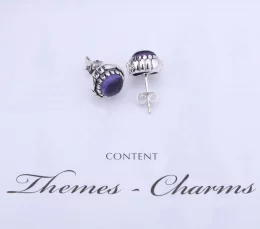 September Birthstone Stud Earrings - Pandora PL