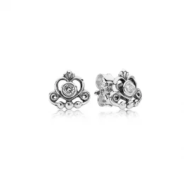 Tiara Stud Earrings - Pandora PL