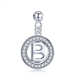 Charm Typu Pandora Me List życzeń-B - BSP001-B