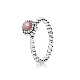 Października Birthstone Pierścień - Pandora PL