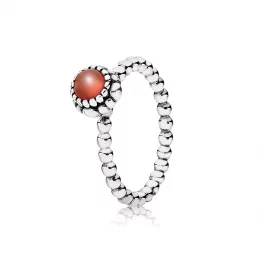 Lipiec Birthstone Pierścień - Pandora PL