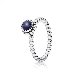 Września Birthstone Pierścień - Pandora PL