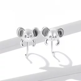 Kolczyki sztyfty Typu Pandora Mini Koala - BSE566