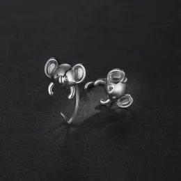 Kolczyki sztyfty Typu Pandora Mini Koala - BSE566