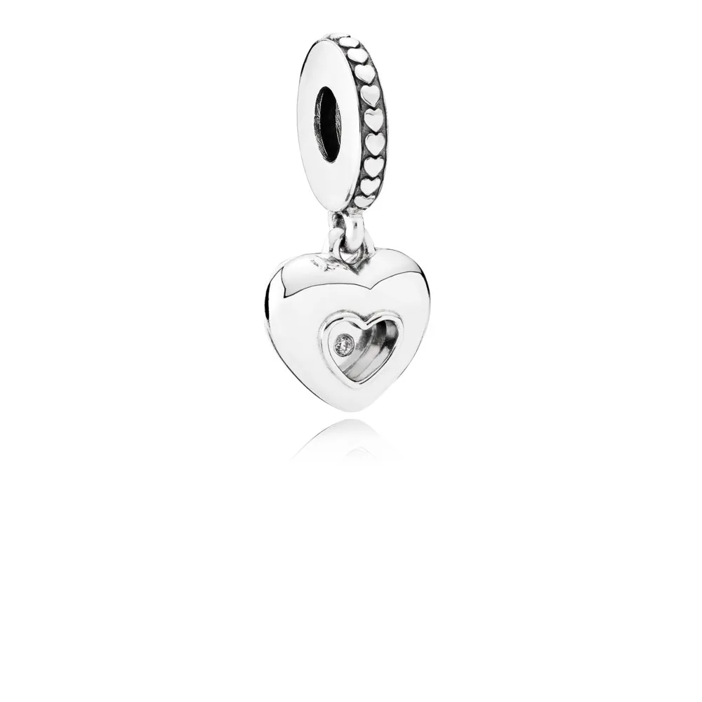 Charms Klubu PANDORA 2017, 0.01ct TW h/vs diamond - 792092D - Charmsy | PANDORA