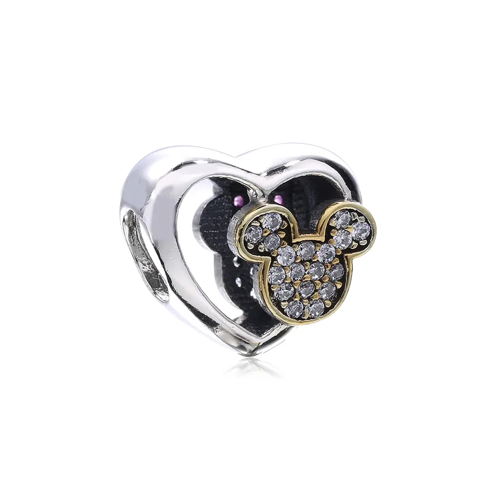 Charms Mickey i Minnie | PANDORA