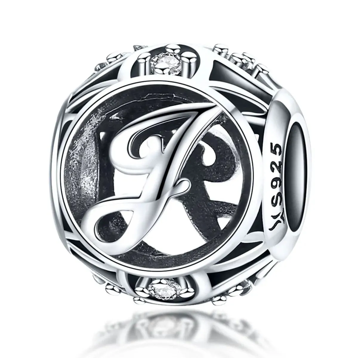 charms typu pandora litera j scc738 j