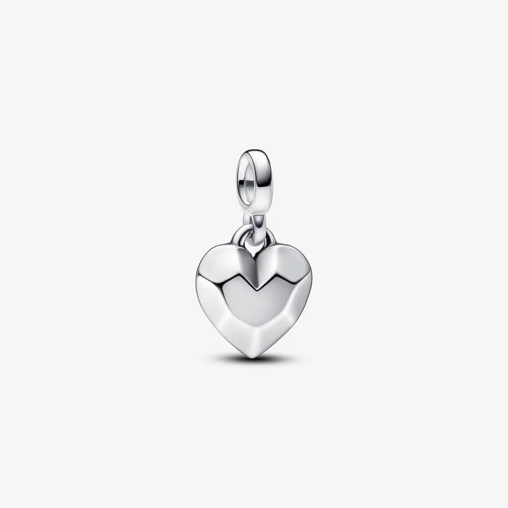 pandora me faceted heart mini zawieszka 792305c00