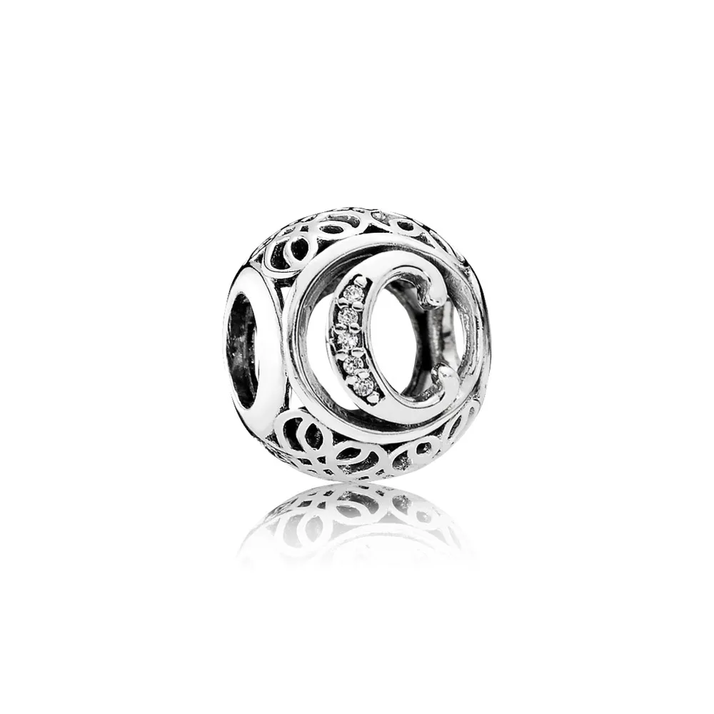 Charms C w stylu vintage - Pandora PL