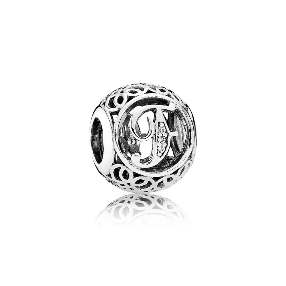 Charms F w stylu vintage - Pandora PL