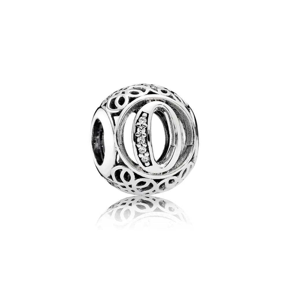 Charms O w stylu vintage - Pandora PL