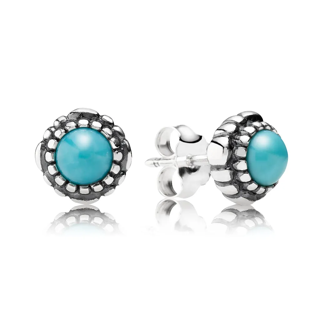 December Birthstone Stud Earrings - Pandora PL