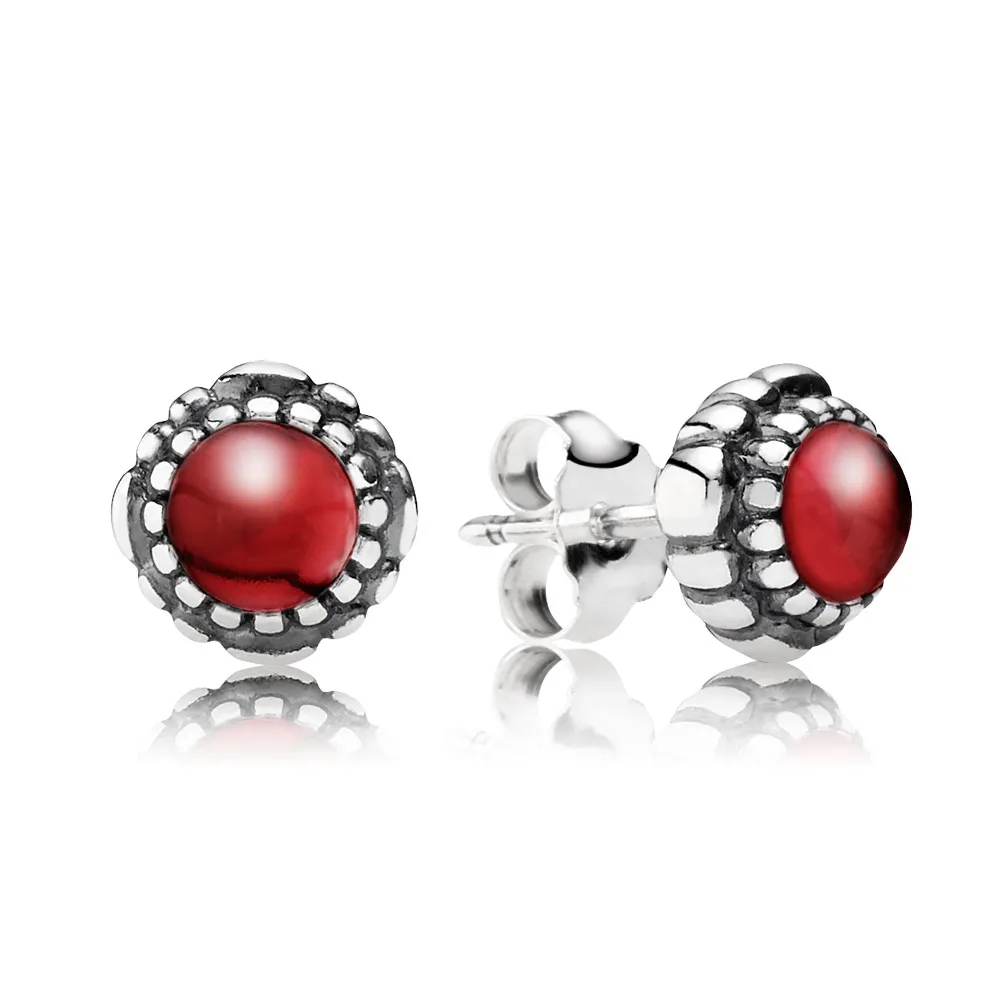 January Birthstone Stud Earrings - Pandora PL